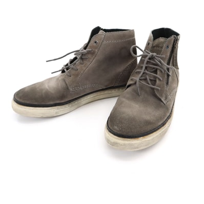 DIESEL ディーゼル スエード ブーツ 41 グレー系