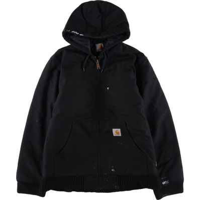 古着 カーハート Carhartt アクティブジャケット フード付き 中綿入り ワークジャケット メンズL相当/evb033244