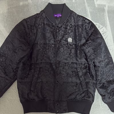 BlackEyePatch Dragon Textile Padded Jacket Black "Black"