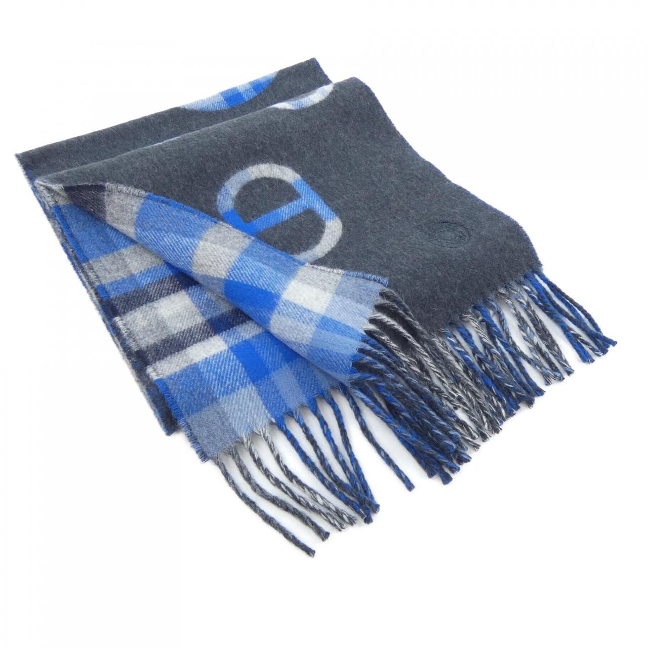 エルメス HERMES タータンマイヨン H394068T MUFFLER