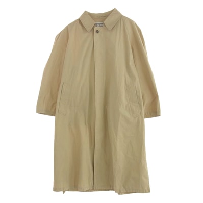 Christian Dior クリスチャンディオール コート 80年代 ヴィンテージ LE CONNAISSEUR ステンカラーコート バルマカーンコート ベージュ系 40S【中古】