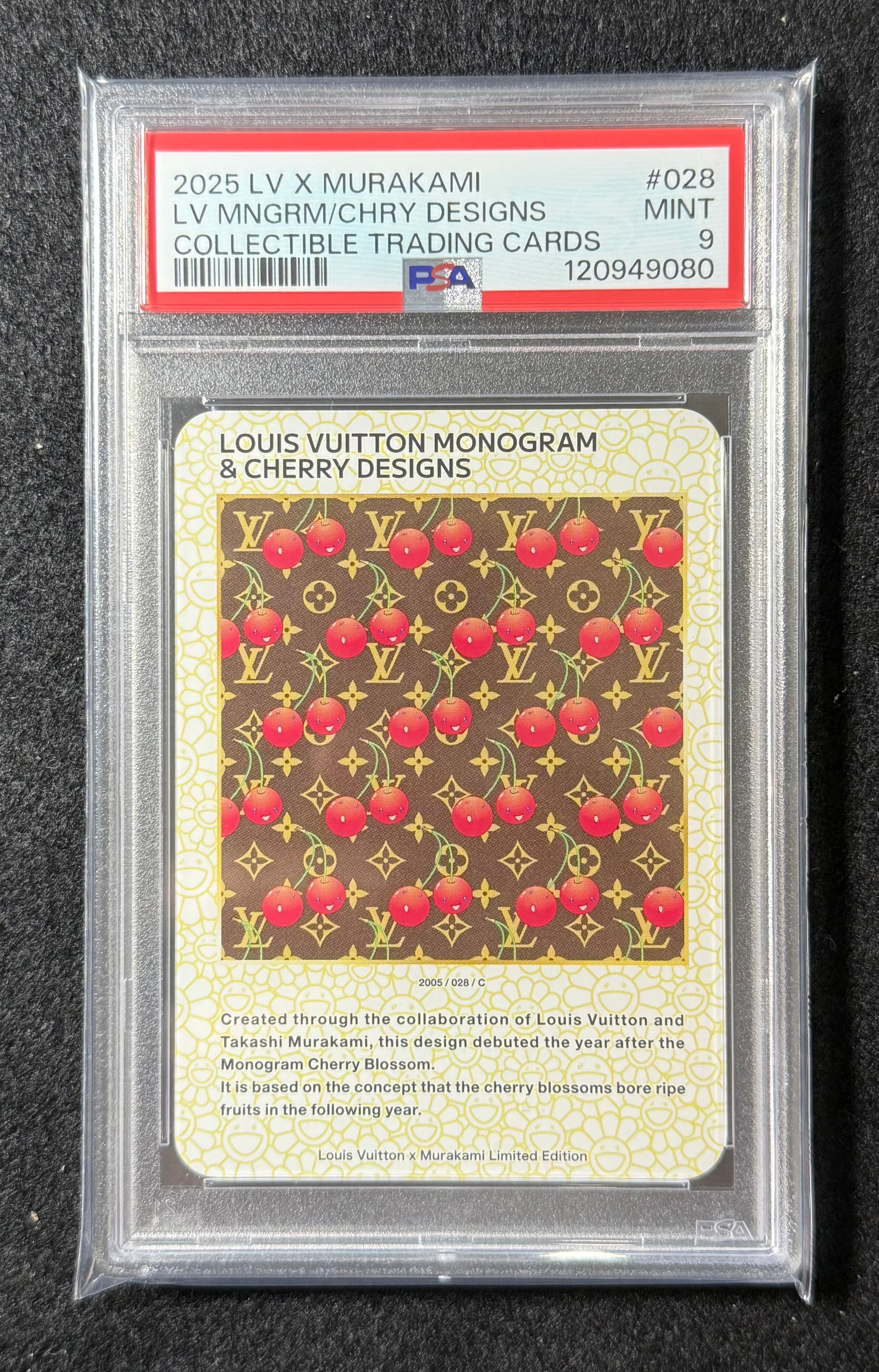 PSA9】ルイヴィトン モノグラム & チェリーデザインズ C [2005