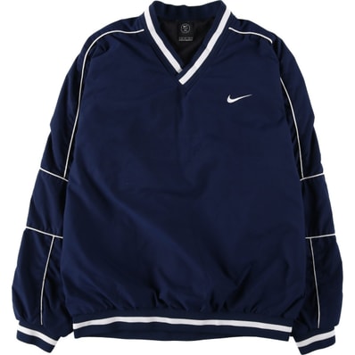 古着 90年代 ナイキ NIKE GOLF ゴルフ Vネック ウォームアッププルオーバー メンズL相当 ヴィンテージ/eaa620469