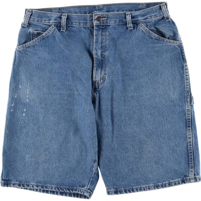 古着 ディッキーズ Dickies Relaxed Fit デニムペインターショーツ ハーフパンツ メンズw36相当/eaa579985