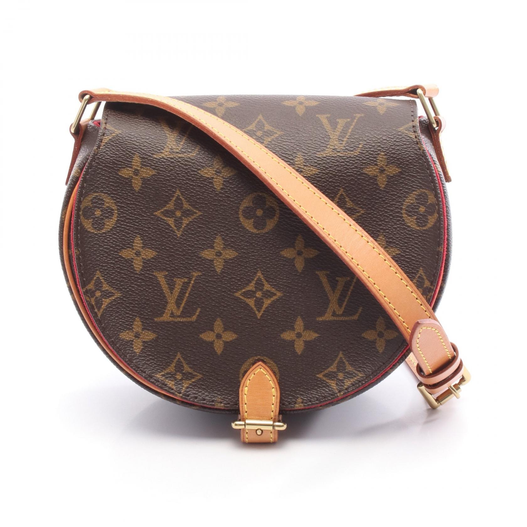 ルイ・ヴィトン LOUIS VUITTON タンブラン ショルダーバッグ バッグ PVCコーティングキャンバス レザー モノグラム レディース ブラウン系 M51179 【中古】