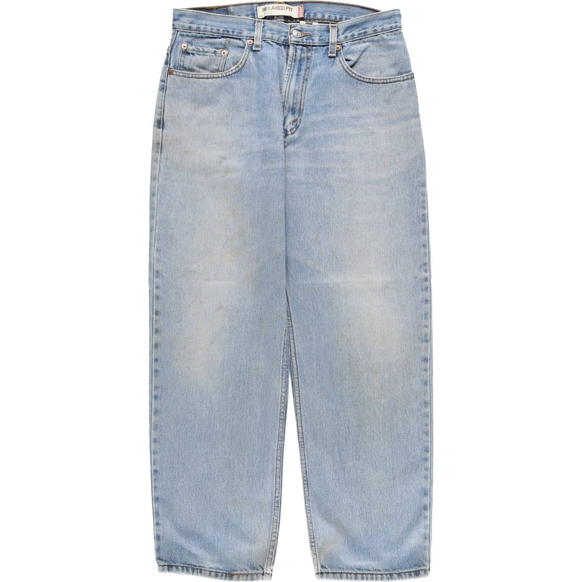古着 00年代 リーバイス Levi's 550 RELAXED FIT テーパードデニムパンツ メンズw33相当/eaa583908