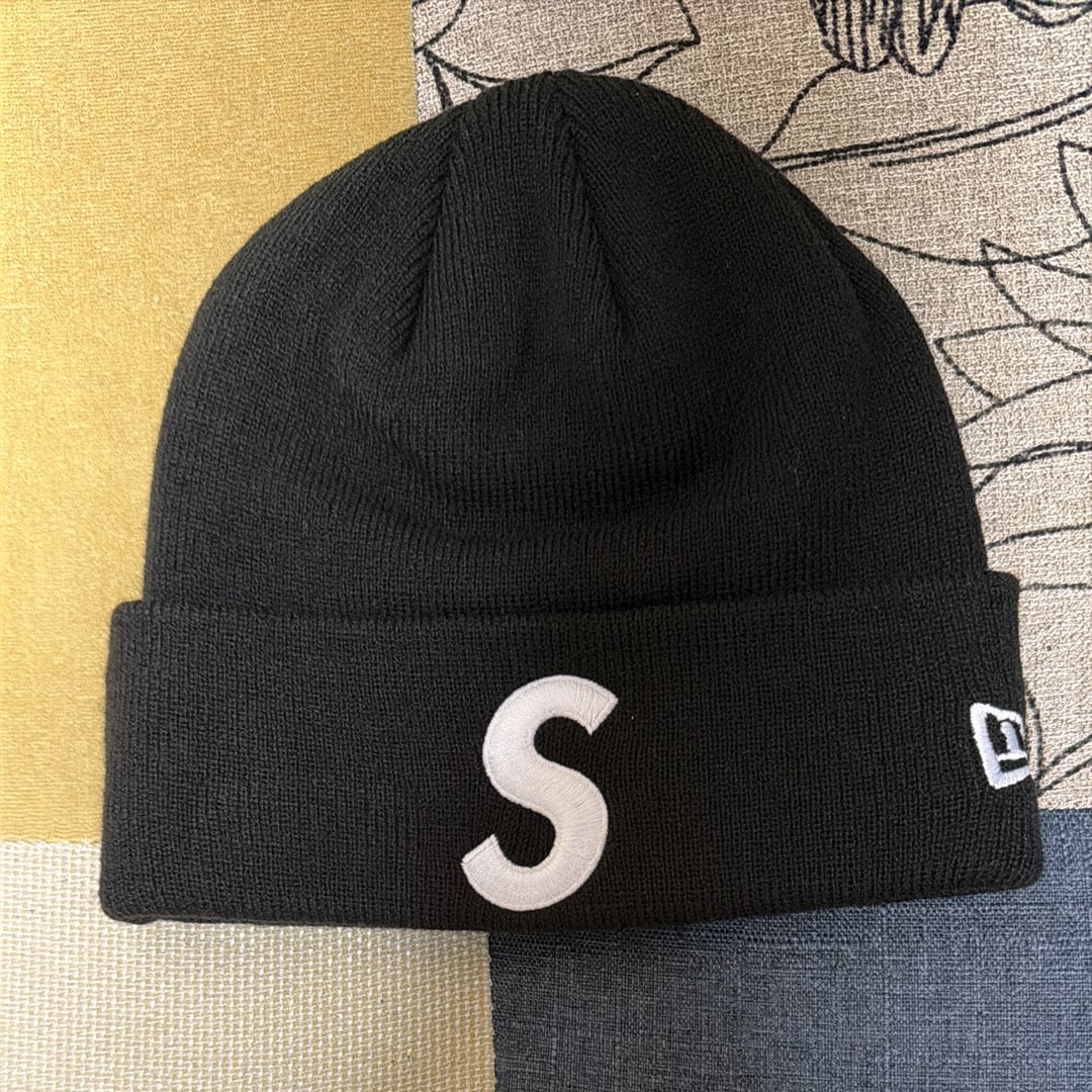 Supreme New Era S Logo Beanie "Black" (24FW)
