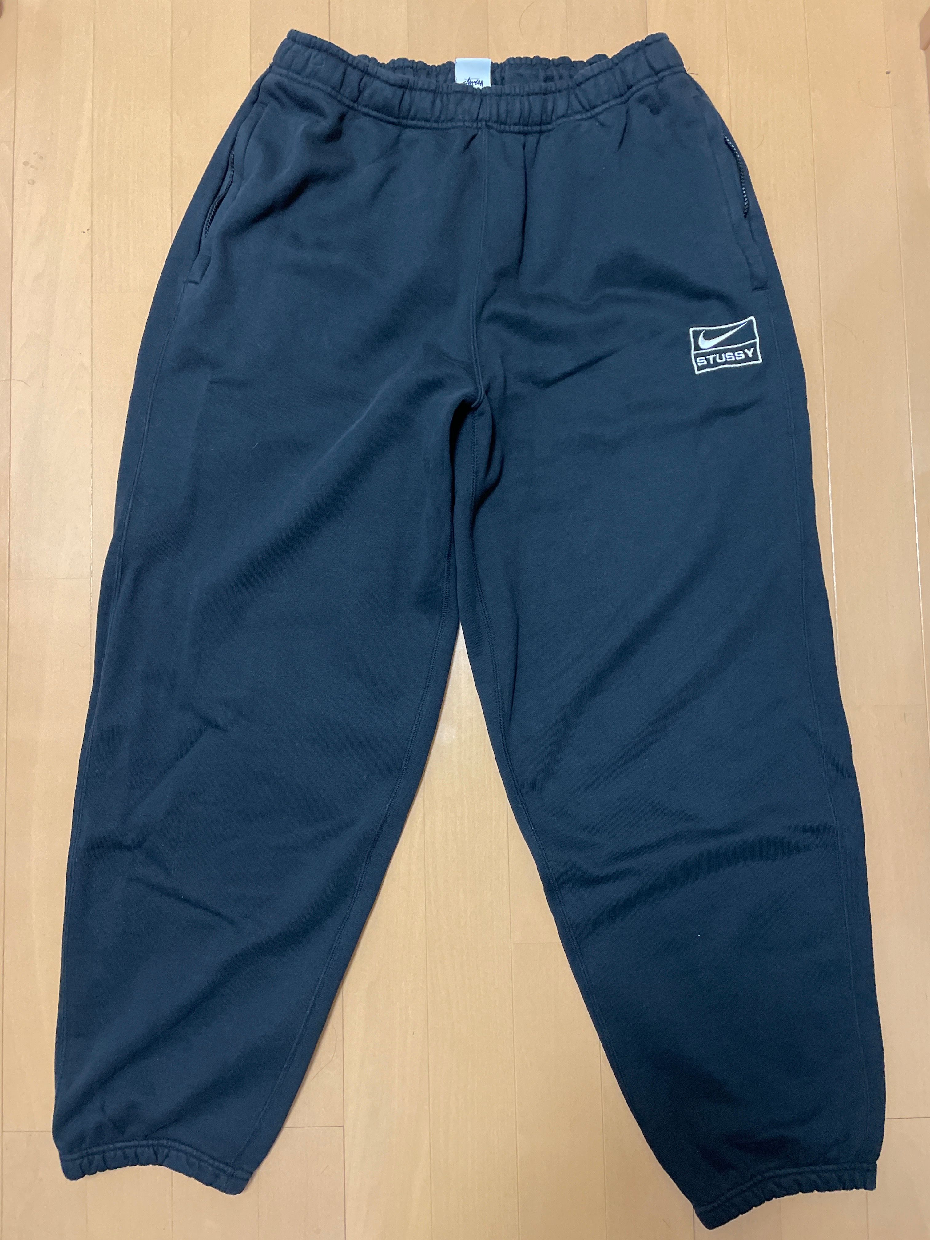 Stussy × Nike NRG Washed Fleece Pant (US Size) "Black" DN4030-010