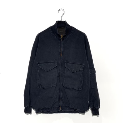 COMOLI Cotton Jersey G8 Jacket "Black"