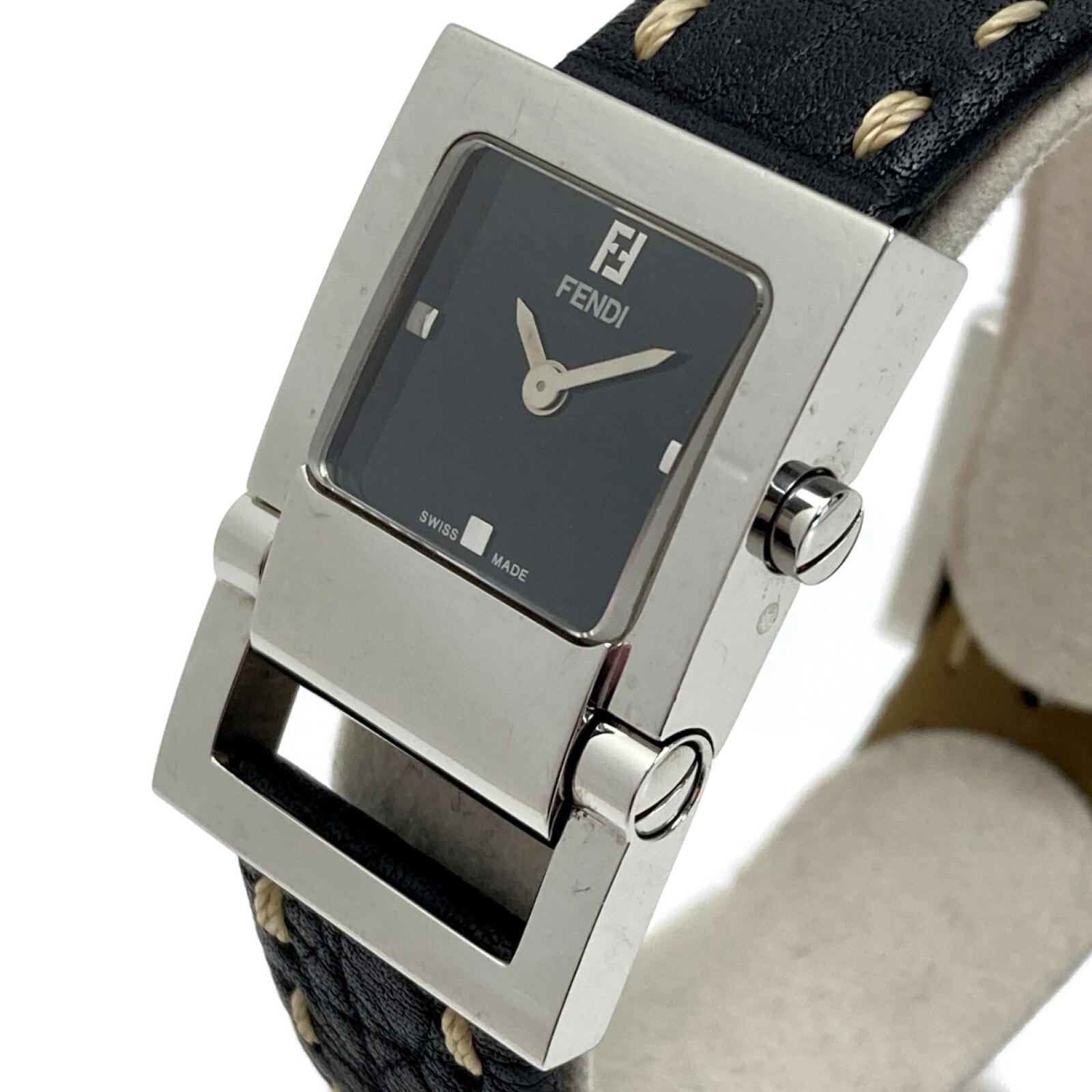 ☆☆FENDI フェンディ オロロジ 5200L ブラック クォーツ レディース 腕時計 orologi