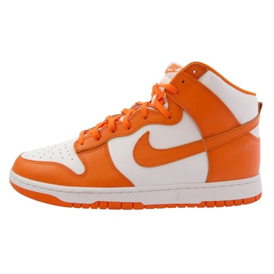 NIKE ナイキ スニーカー DD1399-101 Dunk High Orange Blaze ダンク ハイ オレンジブレイズ スニーカー オレンジ系 ホワイト系 31cm【中古】