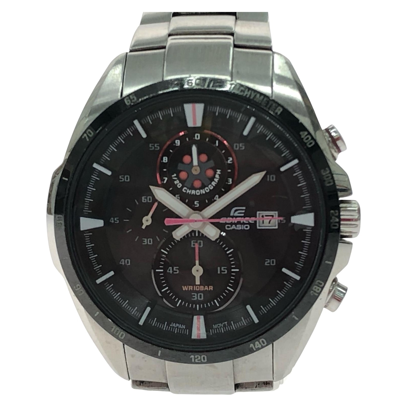 CASIO カシオ メンズ腕時計 ソーラー充電 クロノグラフ EDIFICE エディフィス デイト EFR-530SBBJ