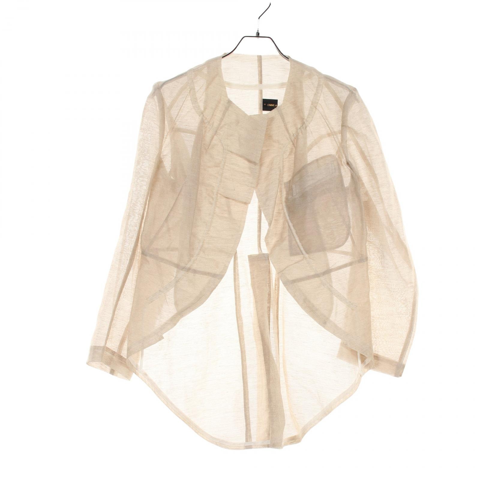 コムデギャルソン COMME des GARCONS 衣料品 アウター ファブリック ナイロン レディース ベージュ系 【中古】