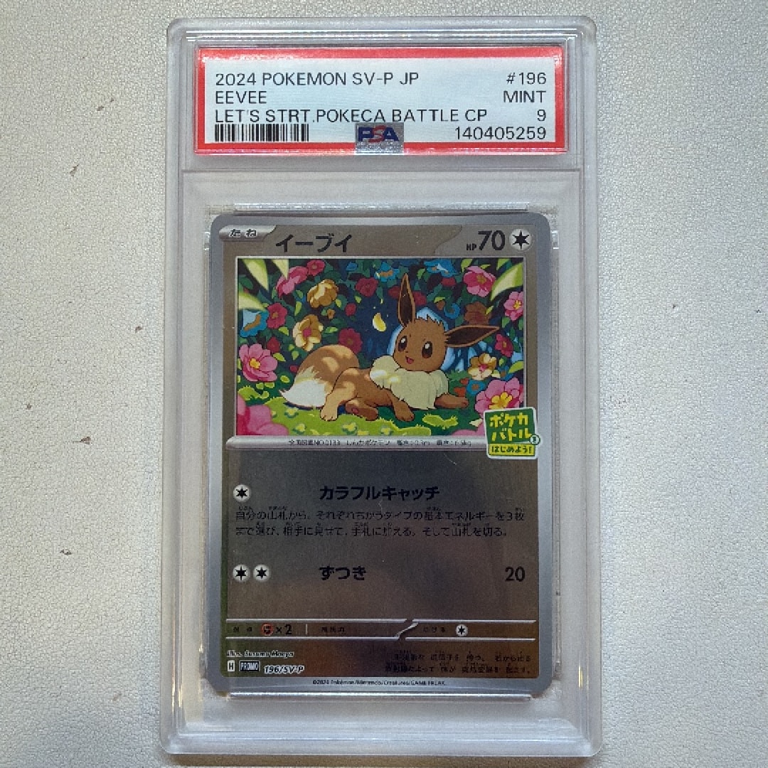 イーブイ P [SV-P-SM 196](プロモカードパック「ポケカバトルをはじめよう!キャンペーン」)