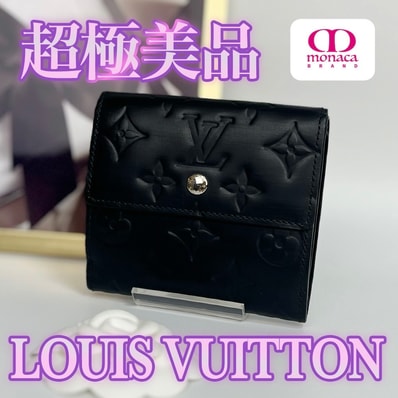 超極美品 LOUIS VUITTON ポルトフォイユ エリーズ コンパクト 三つ折り財布 ミニ レディース メンズ