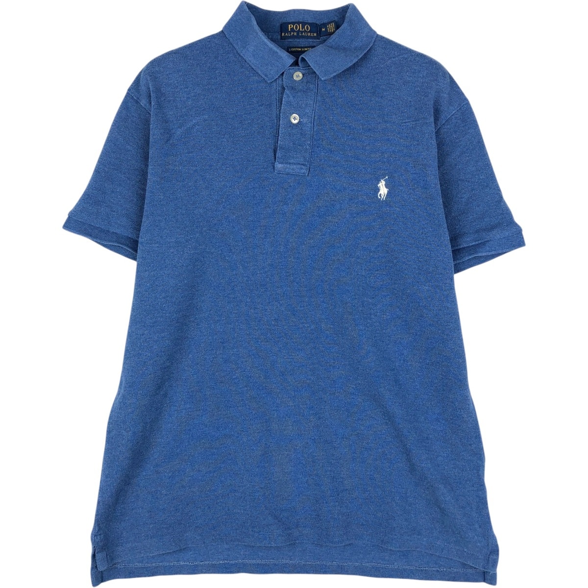 古着 ラルフローレン Ralph Lauren POLO RALPH LAUREN CUSTOM SLIM FIT 半袖 ポロシャツ メンズM相当/eaa620975