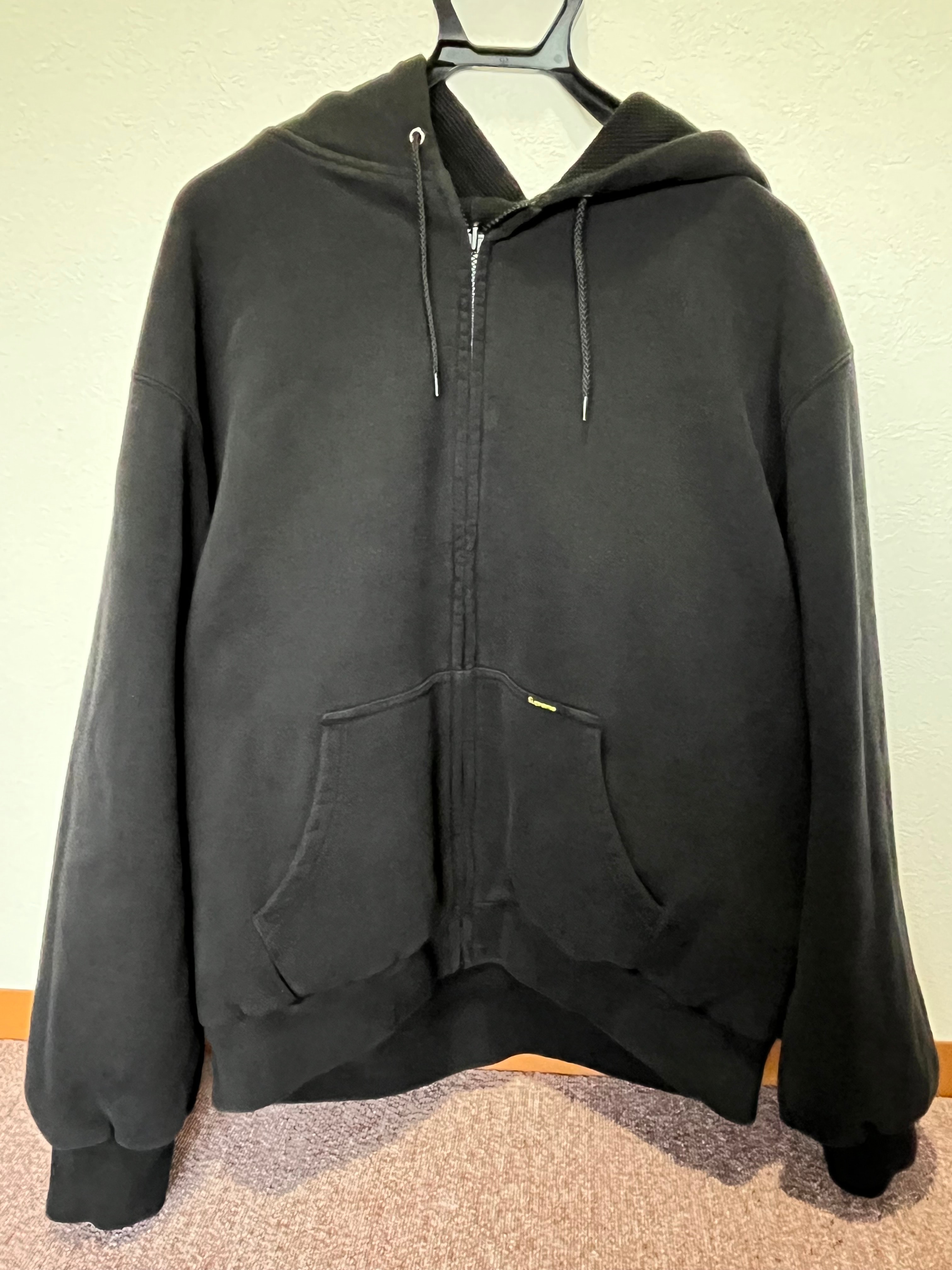 Supreme Reversible Work Zip Up Hooded Sweatshirt 