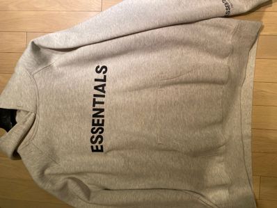 FEAR OF GOD ESSENTIALS 3D Silicon Applique Pullover Hoodie "Oatmeal"