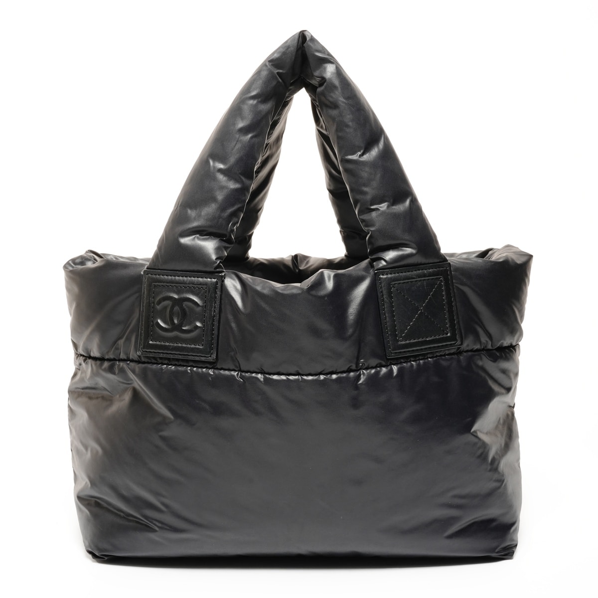 シャネル CHANEL ナイロン コココクーン 13番台 2009-2010 トートバッグ ハンドバッグ【中古】