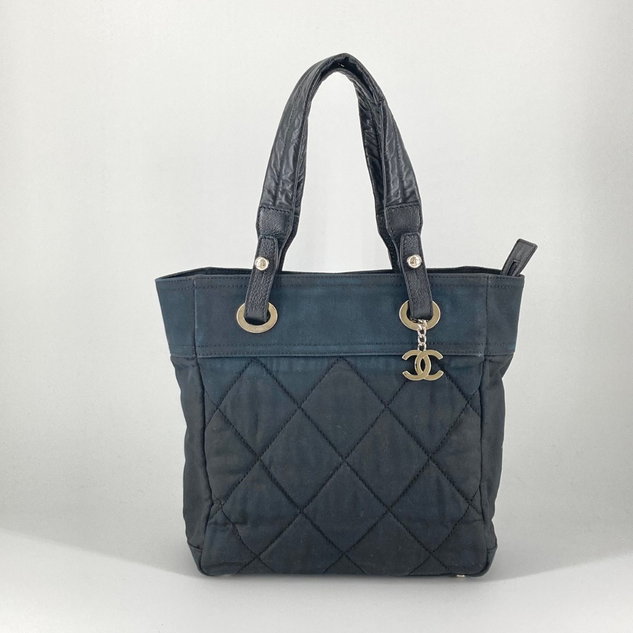 CHANEL(シャネル) パリビアリッツPM 11番台 A34208 トートバッグ ブラック