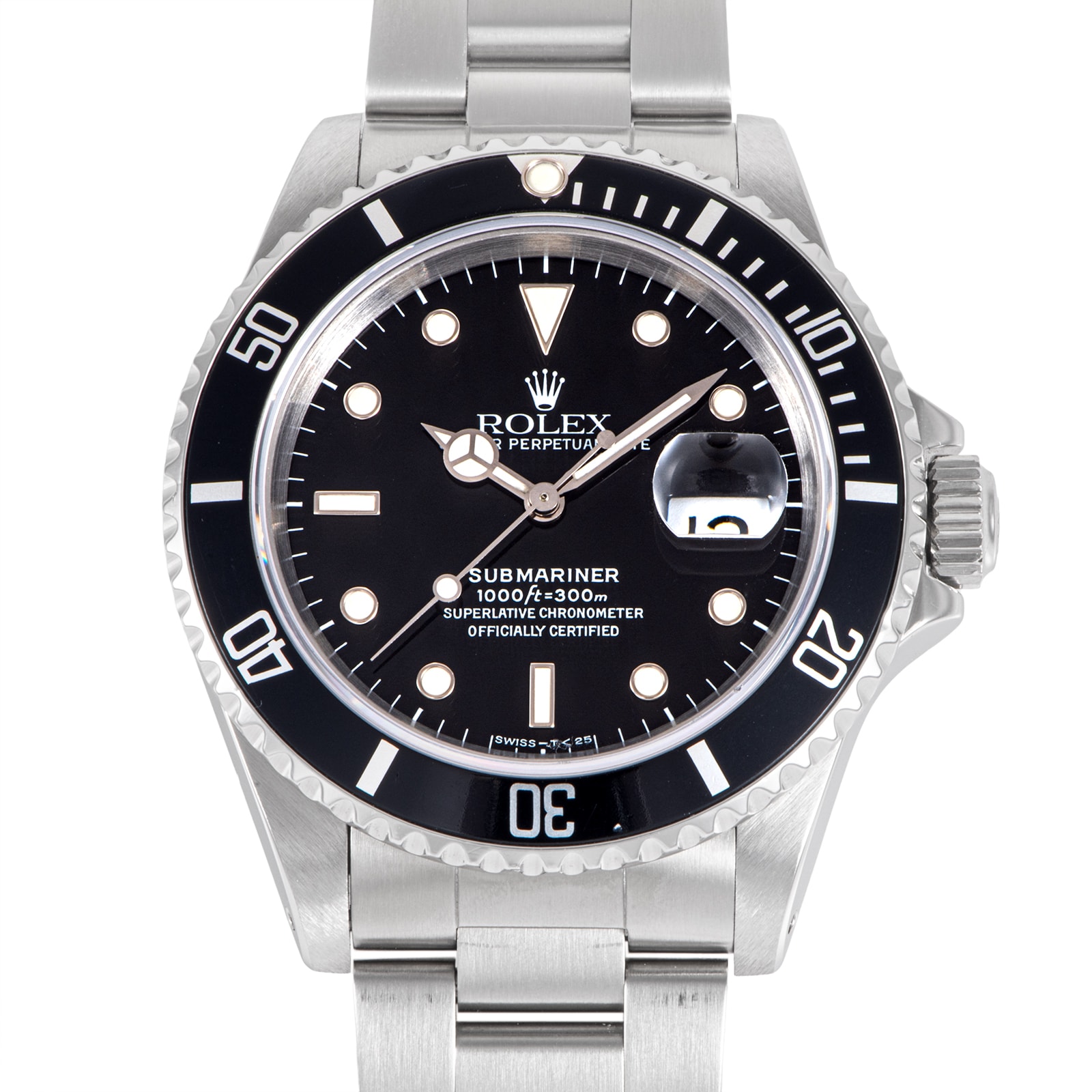 ROLEX ロレックス サブマリーナデイト 16610 N番 Tritium ステンレススチール【中古】