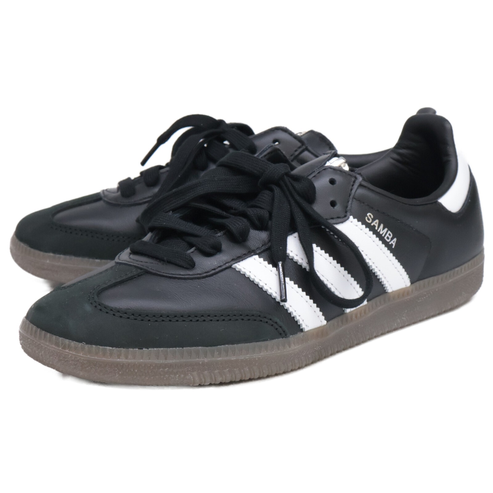 アディダス xJeremy Scott【新品同様】JQ8835 Samba OG ローカットスニーカー/ 25