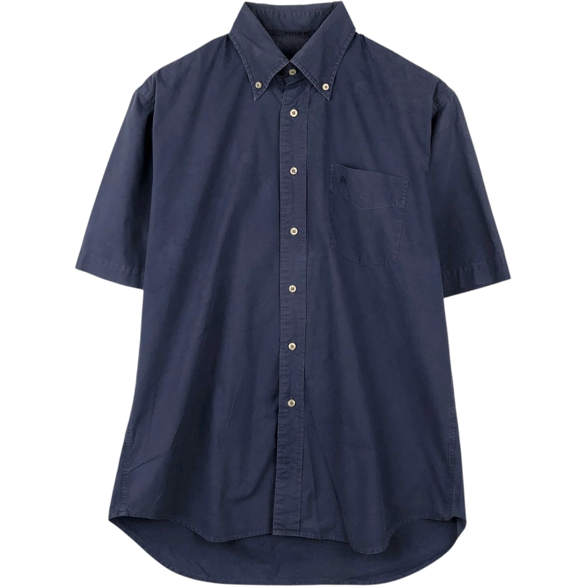 古着 バーバリー Burberry's LONDON 半袖 ボタンダウンシャツ メンズM相当/eaa659150