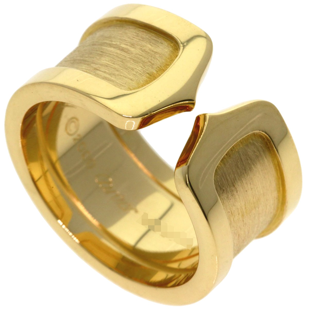 CARTIER カルティエ C2 #50 リング・指輪 K18YG レディース [中古]