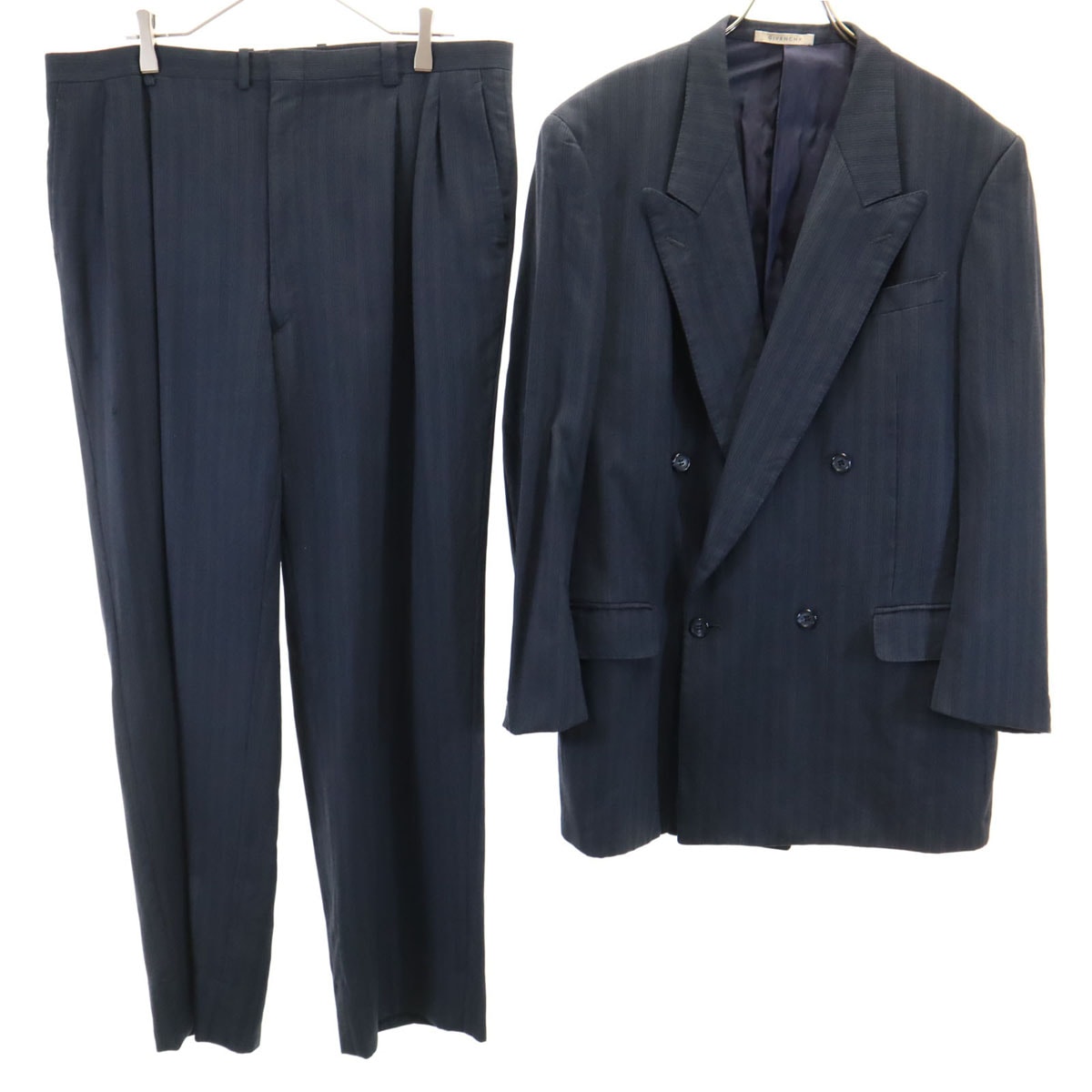 D (傷や汚れあり)】GIVENCHY ジバンシィ 90s オールド ストライプ柄
