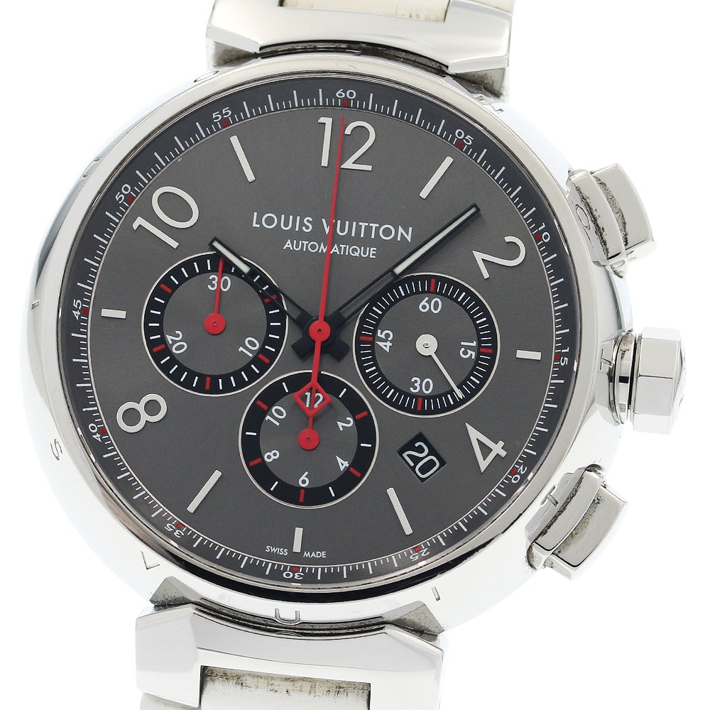 ルイ・ヴィトン タンブール クロノ QA025 メンズ 【中古】