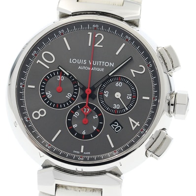 ルイ・ヴィトン タンブール クロノ QA025 メンズ 【中古】