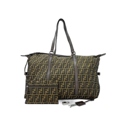 フェンディ FENDI ショルダーバッグ キャンバス【中古】