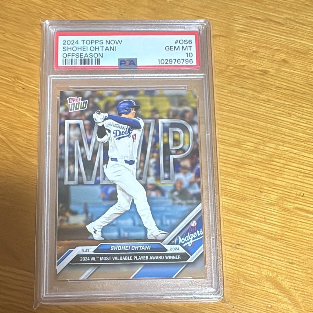 大谷翔平 [OS-6](2024 MLB トップスナウカード「LOOK FOR RELICS and AUTO-RELICS」)