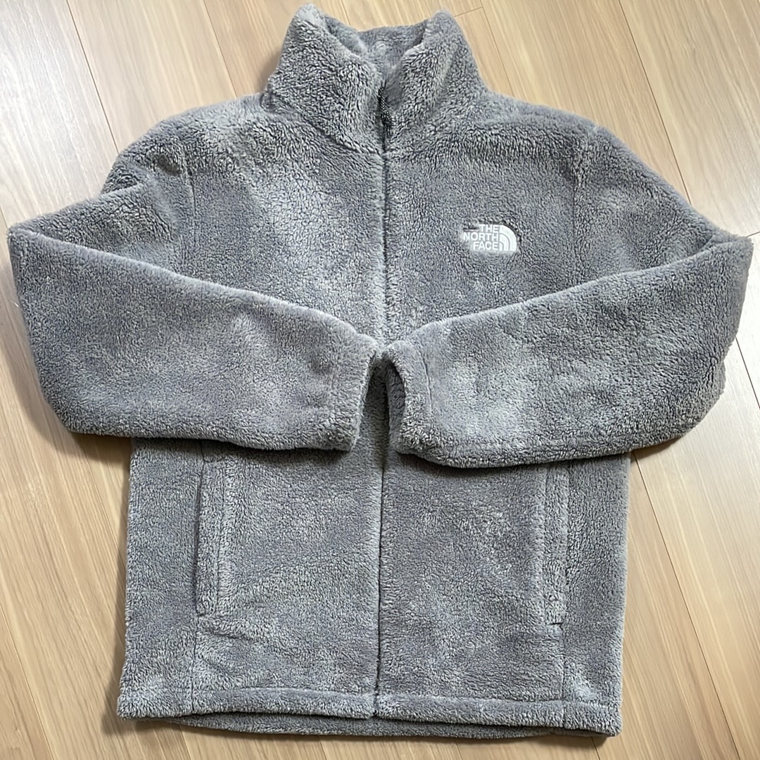 The North Face Comfy Alpha Fleece Zip Up "Gray"