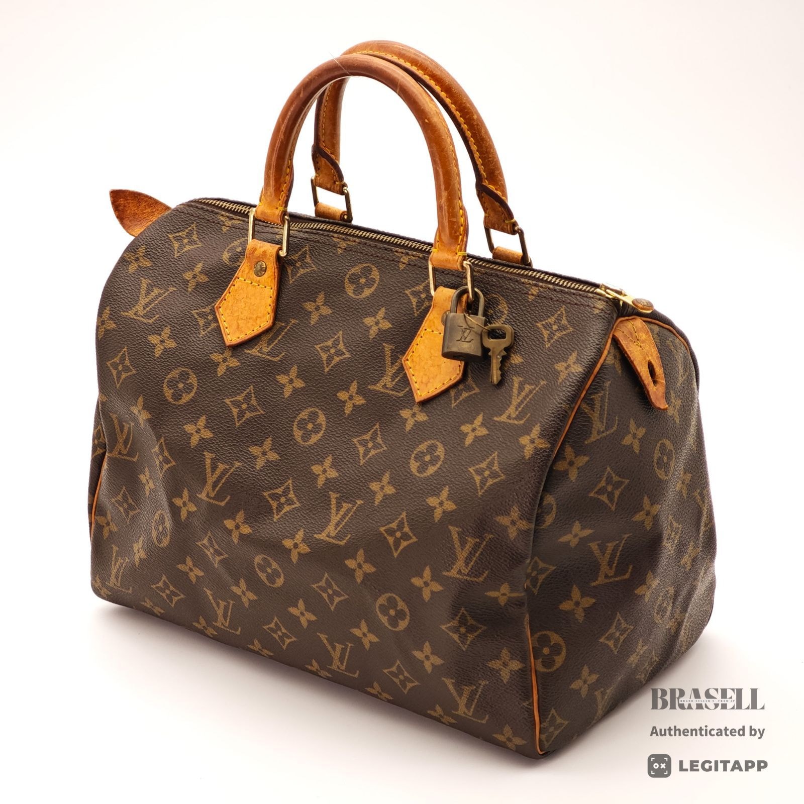 LOUIS VUITTON ルイ・ヴィトン スピーディ30 モノグラム スピーディ30 M41526 SP0968 ハンドバッグ Monogram Canvas Brown レディース