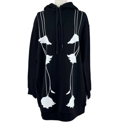 極美品 プラダ パーカー ブラック レディース XS 134615