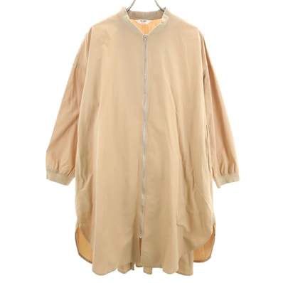 BEAMS HEART ビームスハート ジップ コート ベージュ