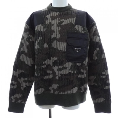 プラダ PRADA トライアングルロゴ UMB392 S222 14RF ニット