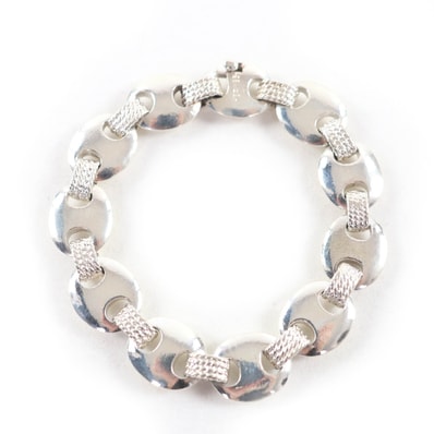 美品 エルメス ブレスレット シュロワ シルバー レディース