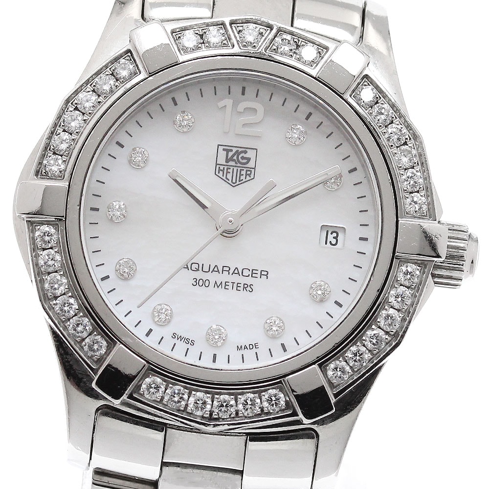 タグホイヤー アクアレーサー  WAF1416 レディース 【中古】