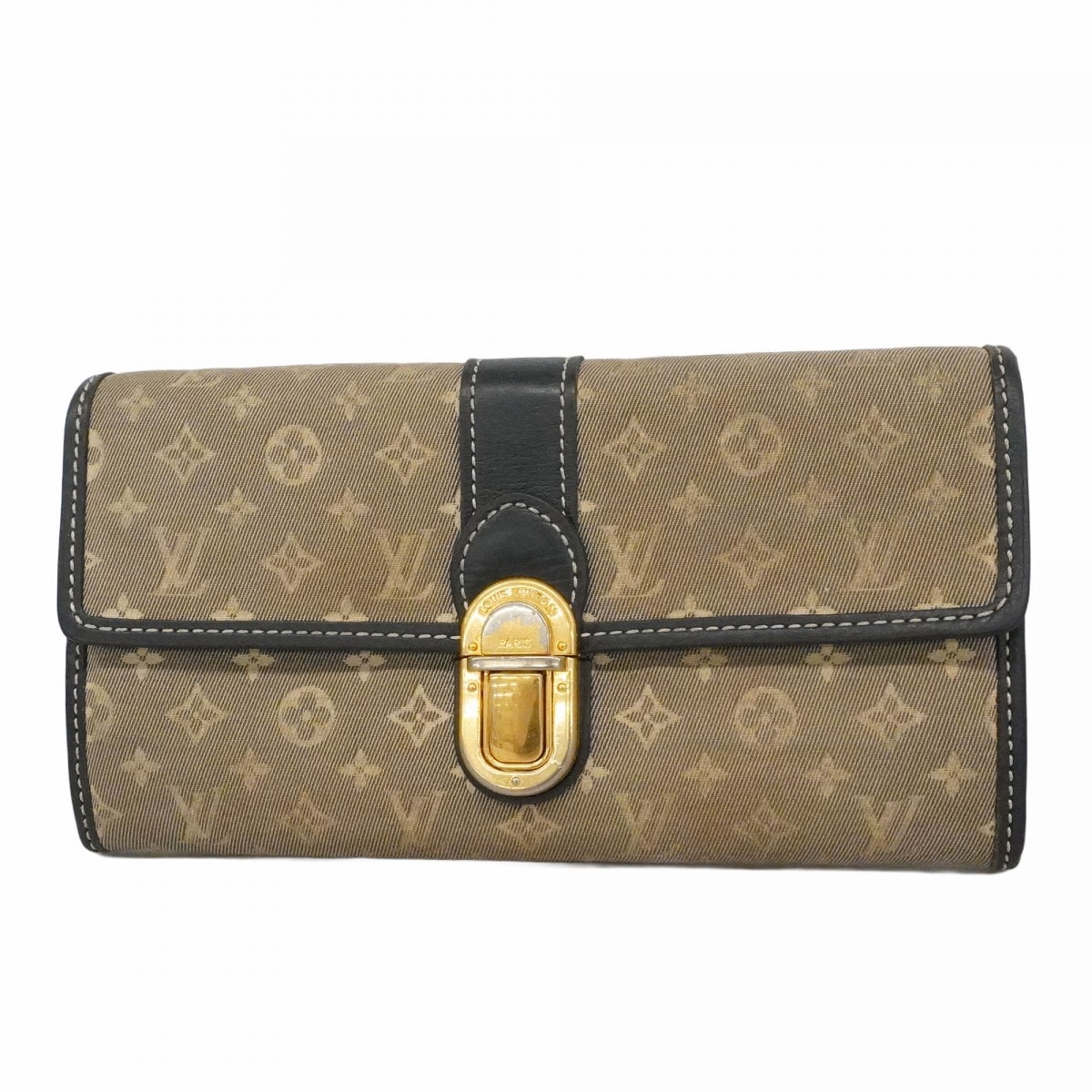 【6db0879】ルイヴィトン 長財布 モノグラム・イディール ポルトフォイユサラ M63007 アンクル【中古】レディース