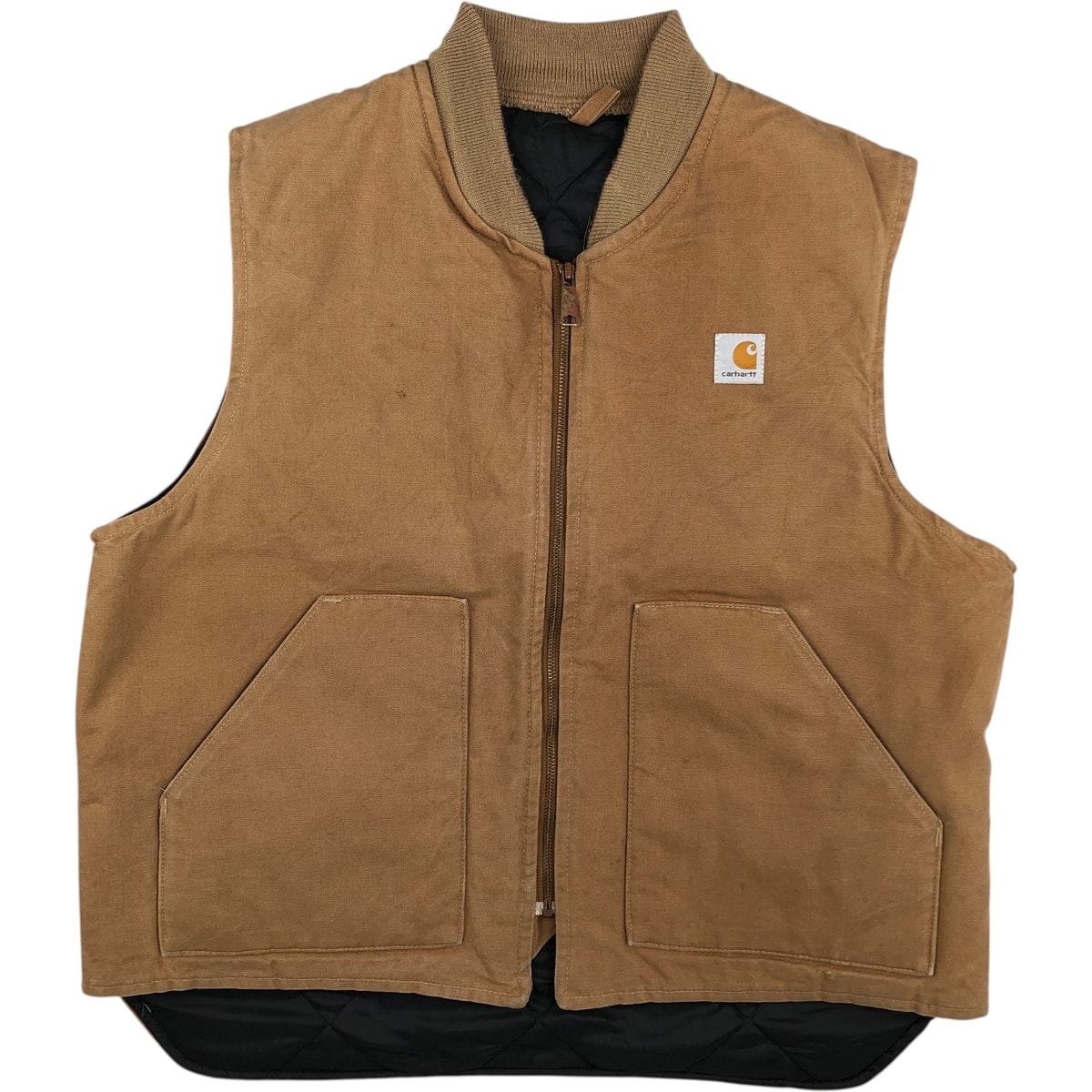 古着 80~90年代 カーハート Carhartt クラシックベスト ダックベスト USA製 メンズXL相当 ヴィンテージ/evb033540