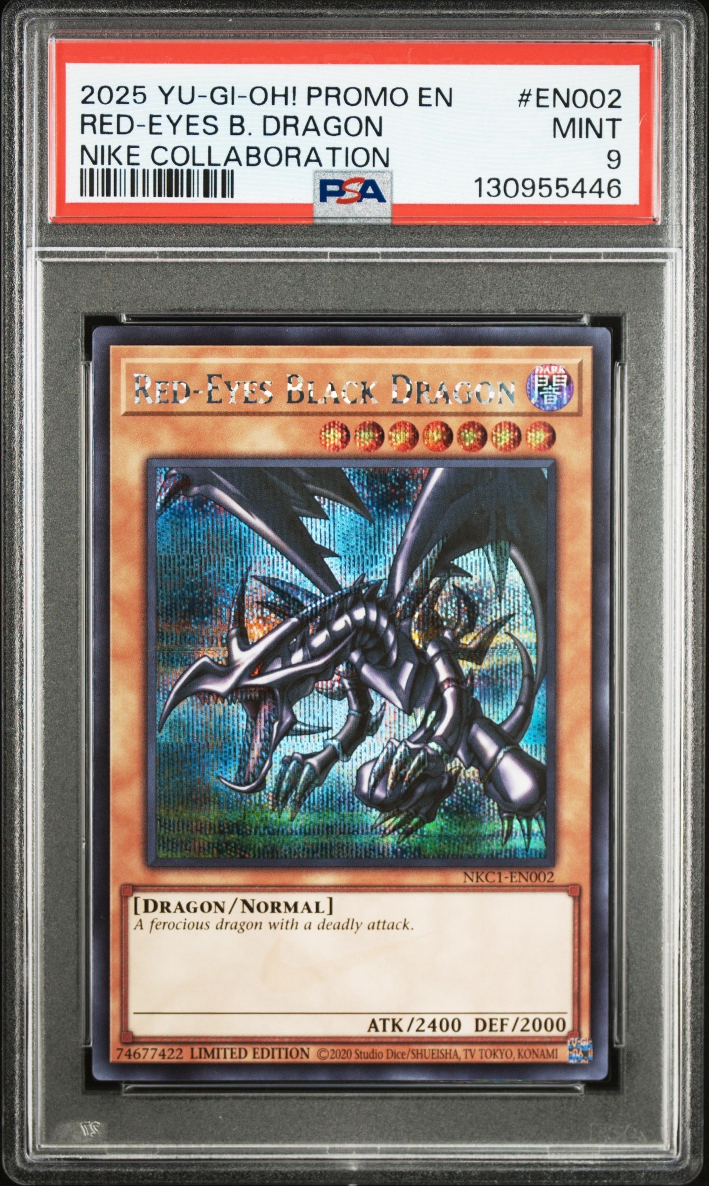 真紅眼の黒竜 SE [NKC1-EN002](遊戯王 x ナイキ エアーマックス 95 QS エアーマッスル House of Duel - 童実野町決闘遊戯館 限定プロモ) 