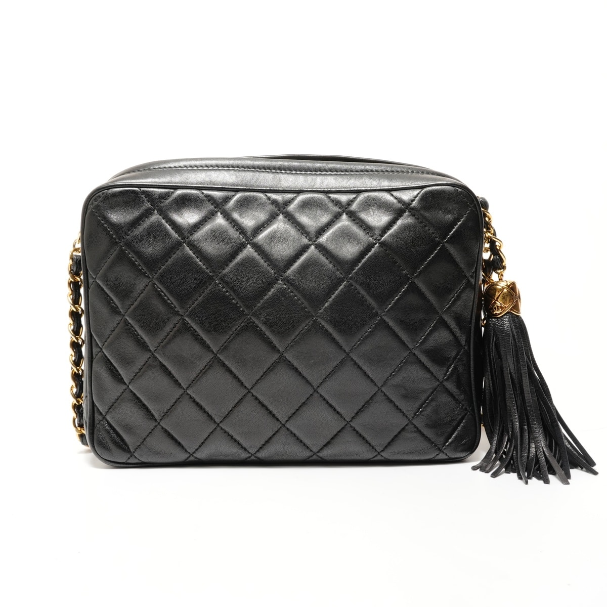 シャネル CHANEL 1番台 マトラッセ フリンジ ショルダーバッグ【中古】