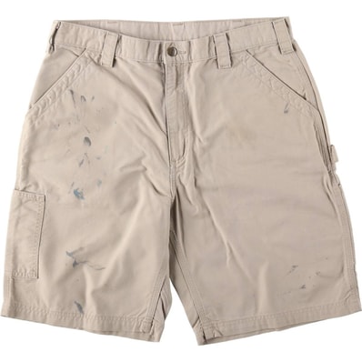 古着 カーハート Carhartt ORIGINAL FIT ダック地ペインターショーツ ハーフパンツ メンズw36相当/eaa658238