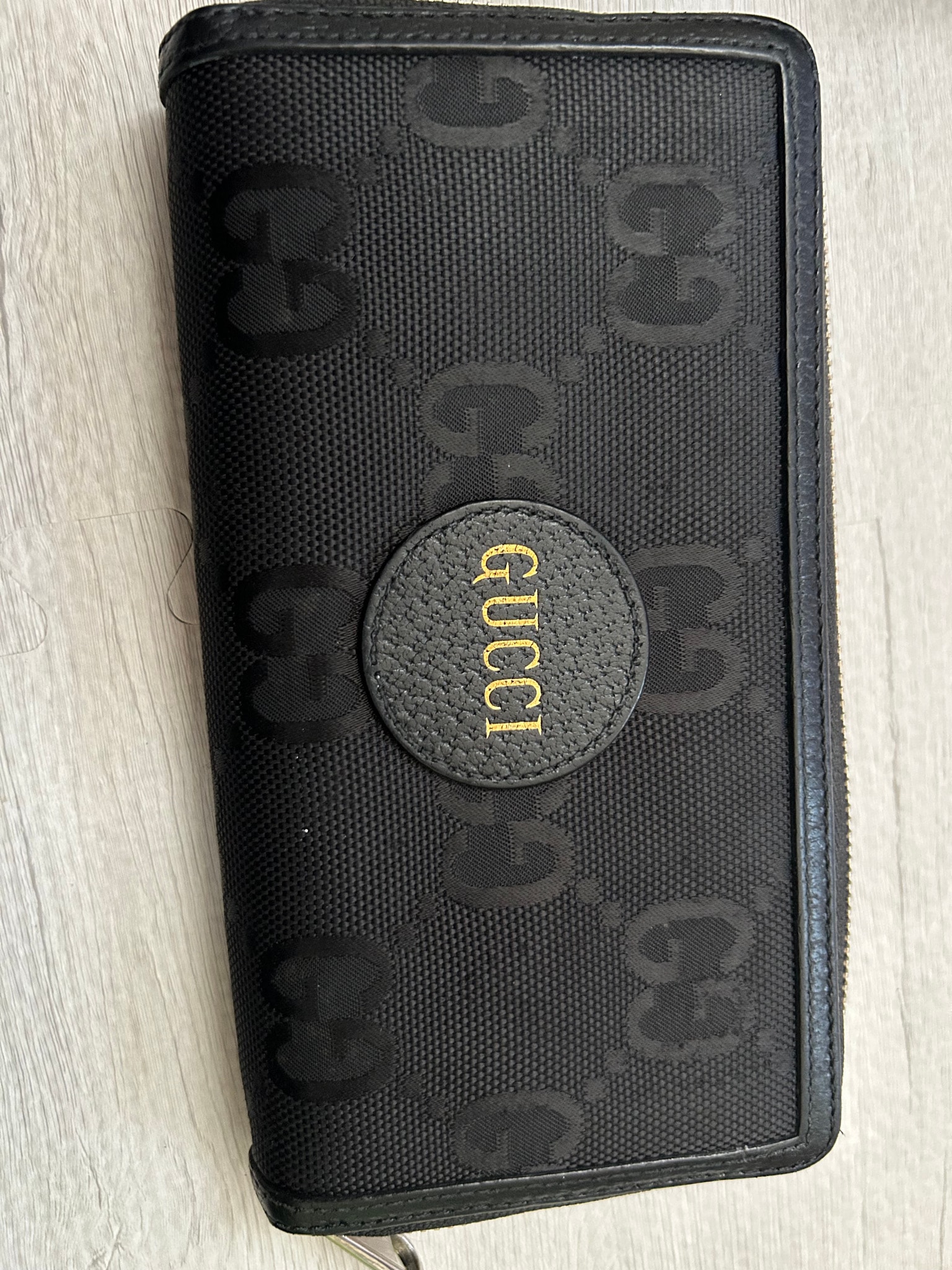 GUCCI Off The Grid Zip Around Wallet "Black"