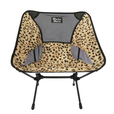 WACKO MARIA ワコマリア 24SS HELINOX-WM-GG01 HELINOX ヘリノックス CHAIR ONE チェアワン ブラック系 ライトブラウン系【新古品】【未使用】【中古】