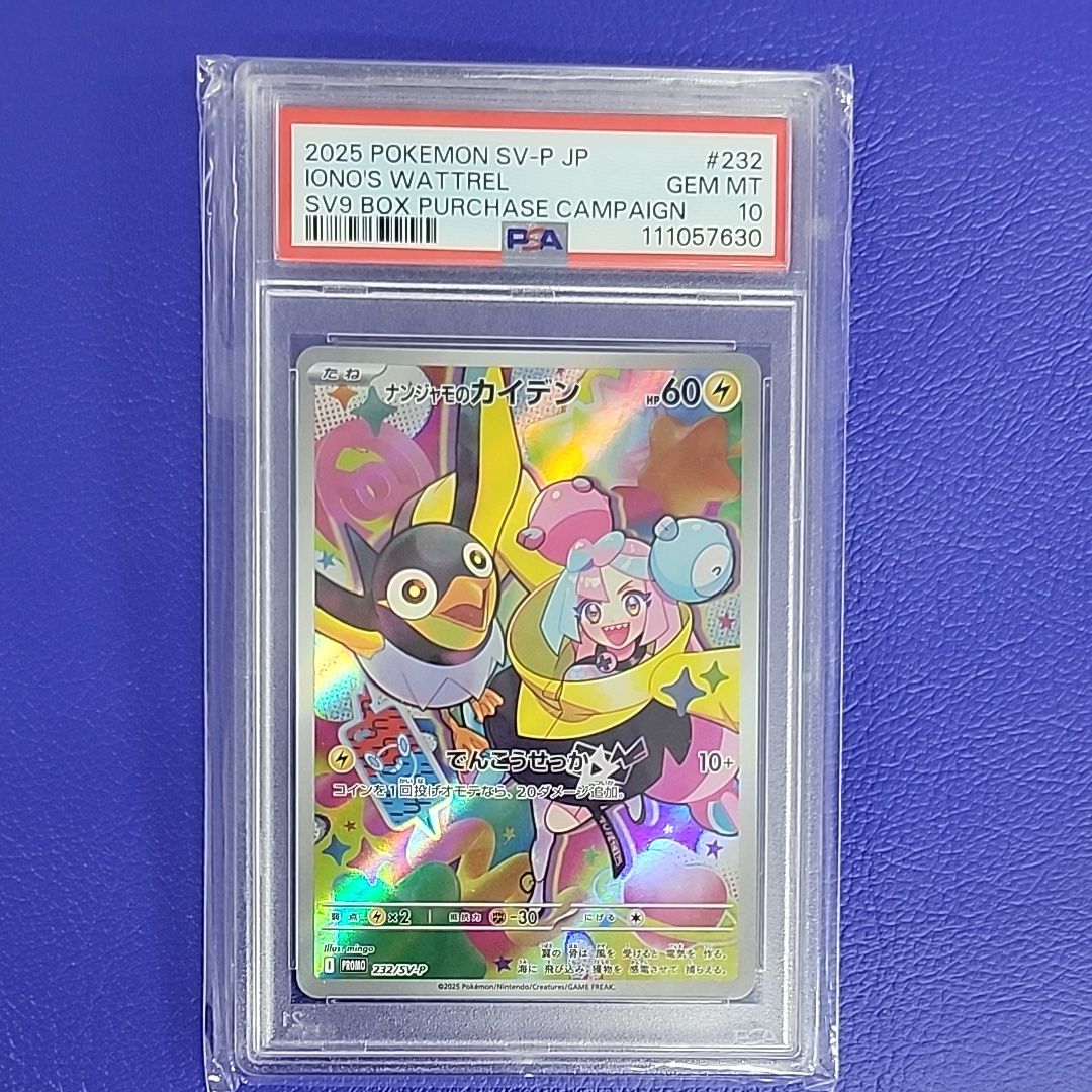 ナンジャモのカイデン P [SV-P 232](プロモーションカード「拡張パック バトルパートナーズ Box購入キャンペーン」)