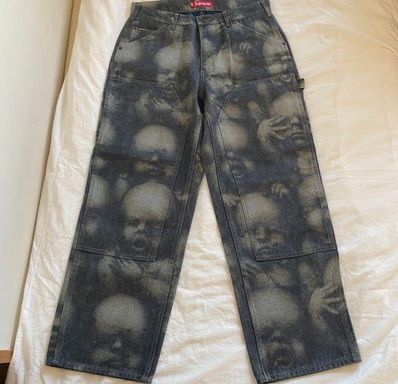 Supreme H.R. Giger Double Knee Jean "Multi"