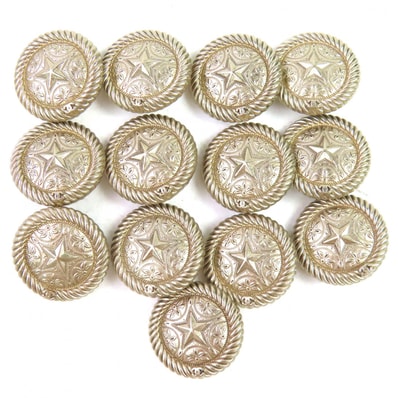 美品 シャネル ココマーク 星 スター ダラスボタン 13個セット ゴールド系